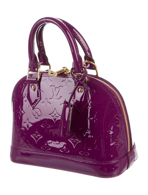 lv alma vernis replica|real louis vuitton alma bag.